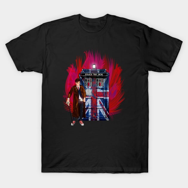 British Time lord T-Shirt by Dezigner007